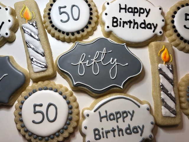 Birthday Cookies - Quirky Desserts